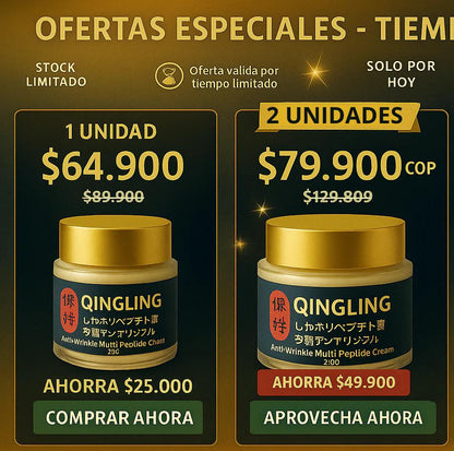 QINGLING ANTI ARRUGAS ORIGINAL.,